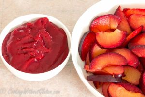 red plum puree